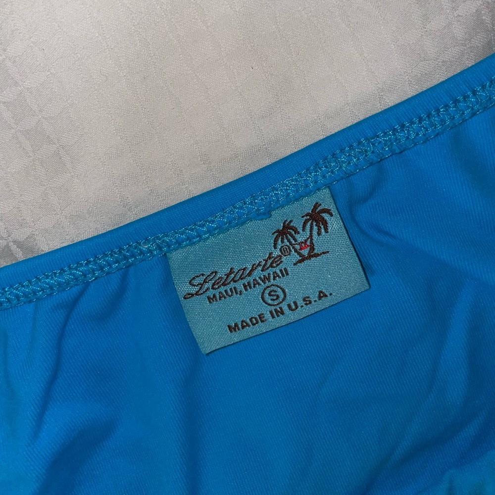 Bright Blue Letarte Bikini - Picture 4 of 5